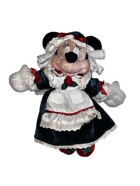 Disney Minnie Mouse Plush in Black, White, Red